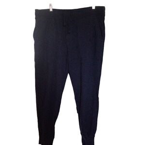 Mens Gray‎ J Crew Authentic Fleece Tie Waist Jogger Size Medium